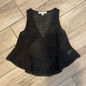 Elizabeth & James Black Top